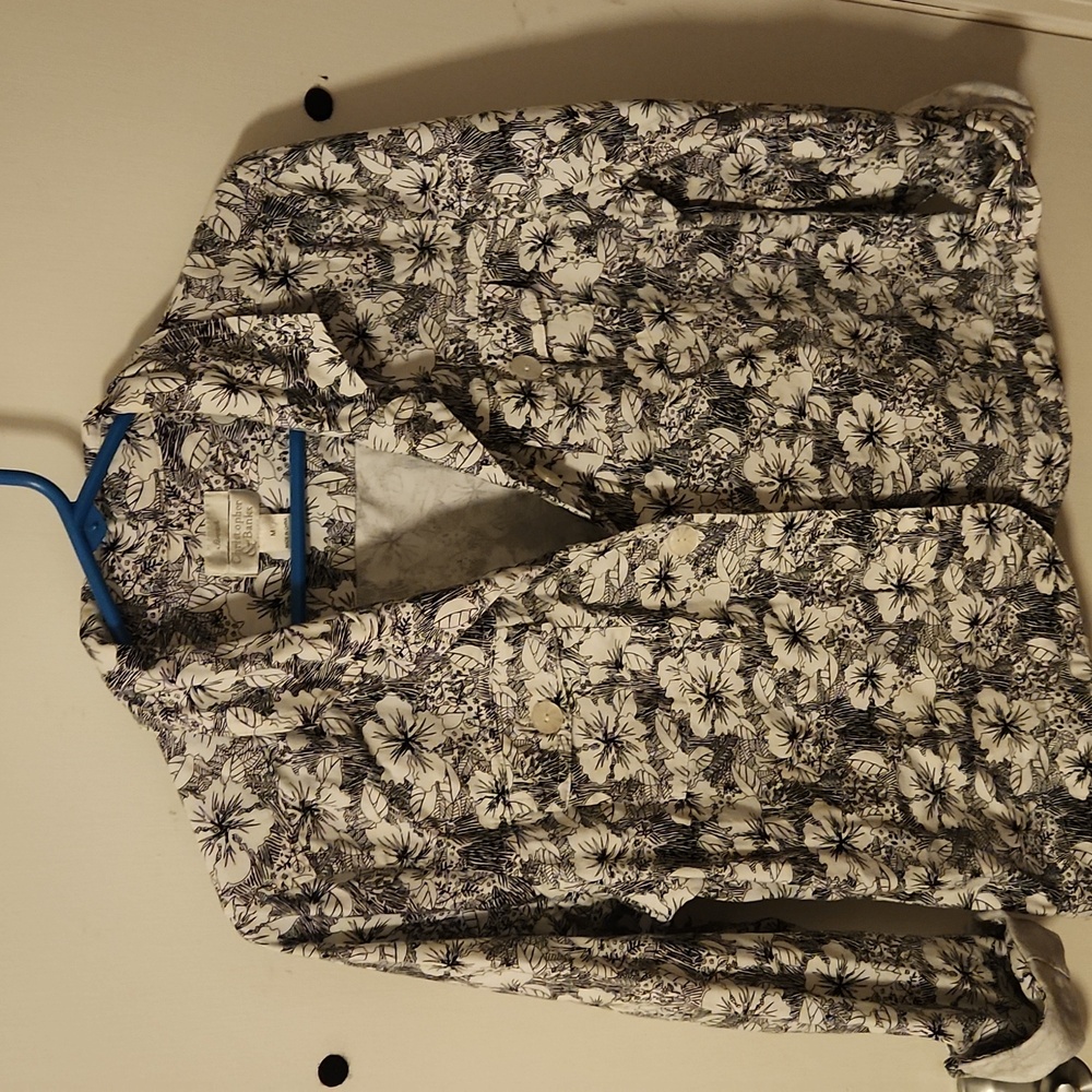 Christopher & Banks Floral Print Women's Jacket